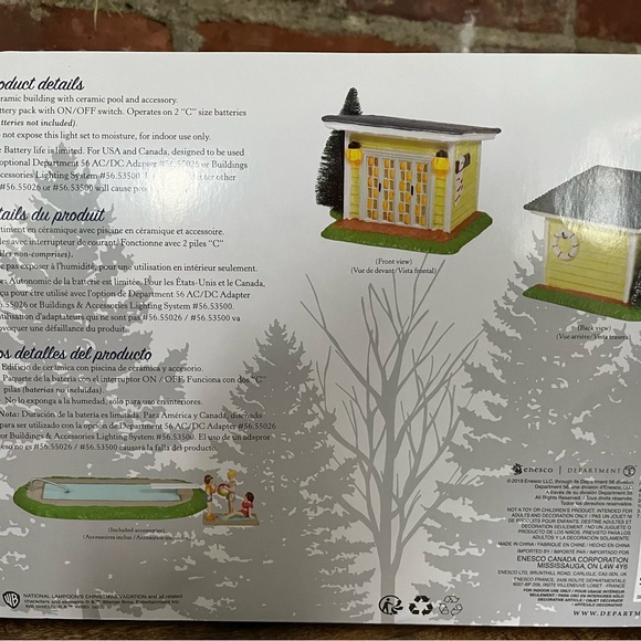 COPY - Department 56 National Lampoon Christmas vacation pool fantasy new with … - Picture 2 of 2